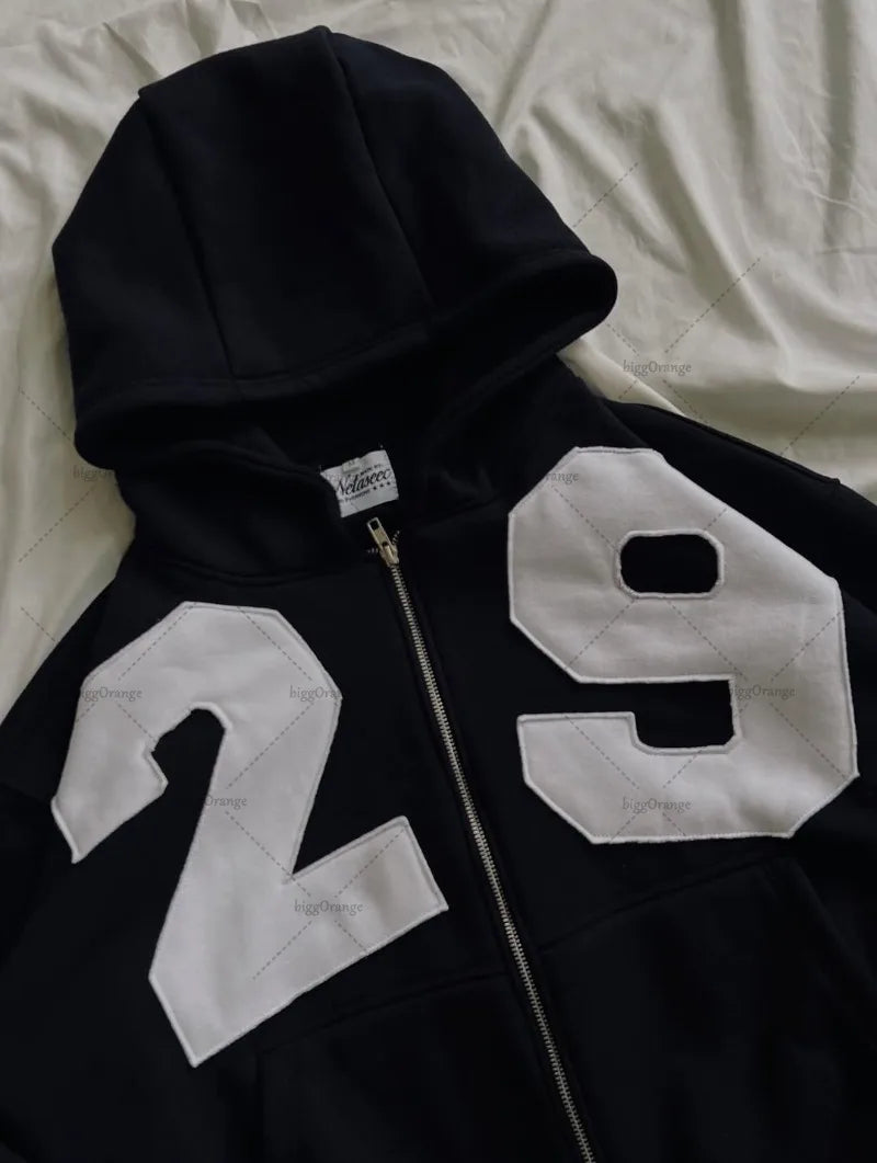 Zip Up Hoodie '29'
