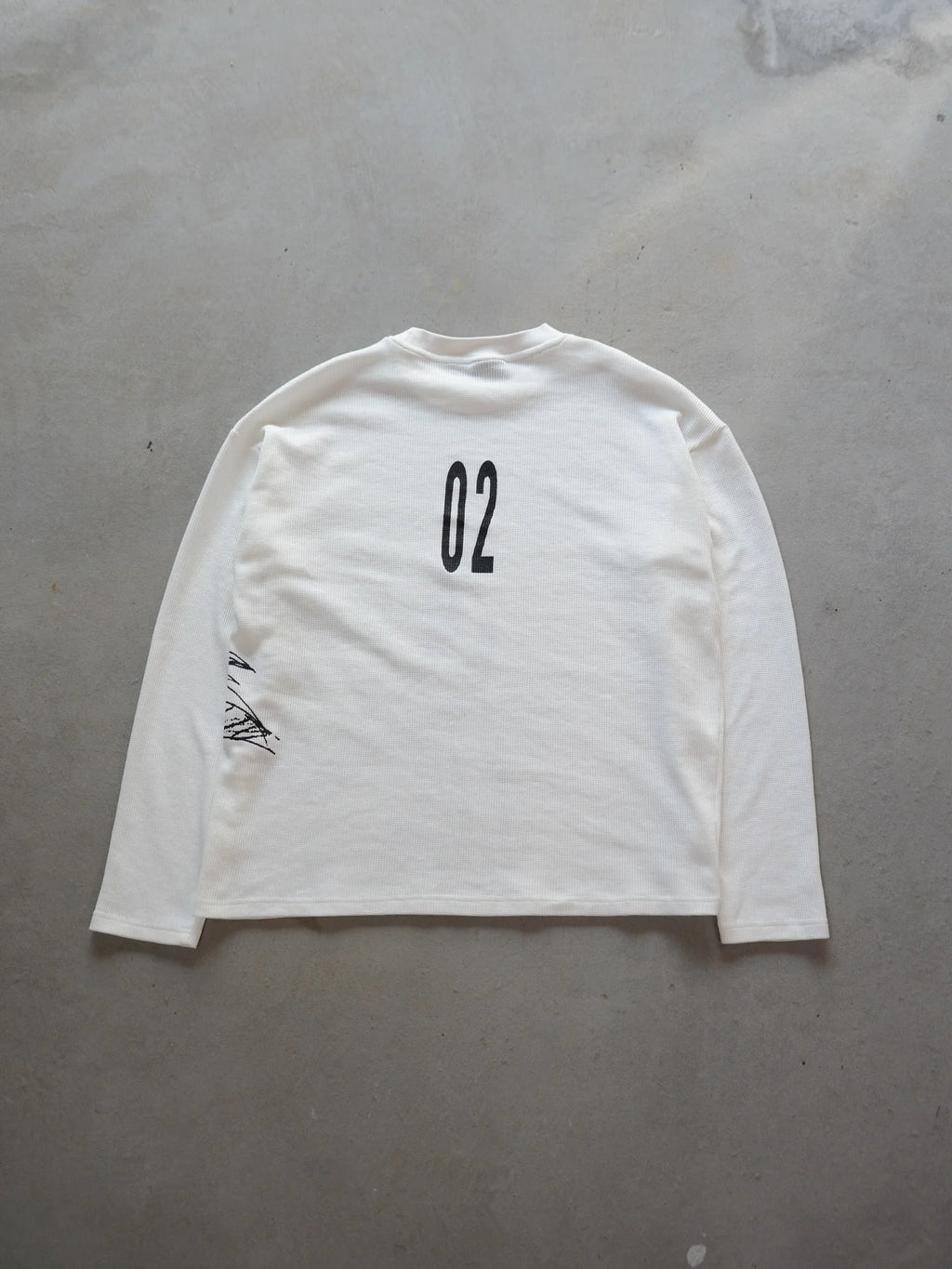 Waffle longsleeve "Angel"