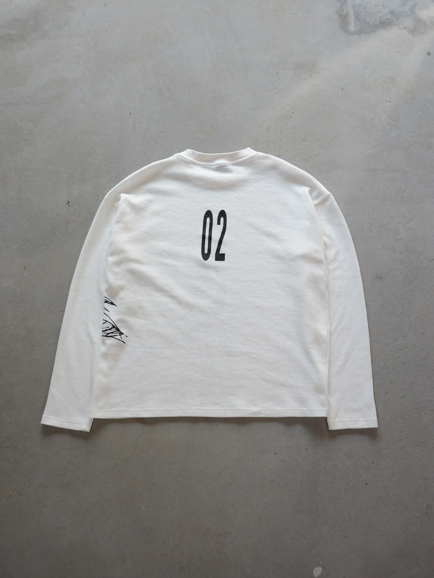 Waffle longsleeve "Angel"