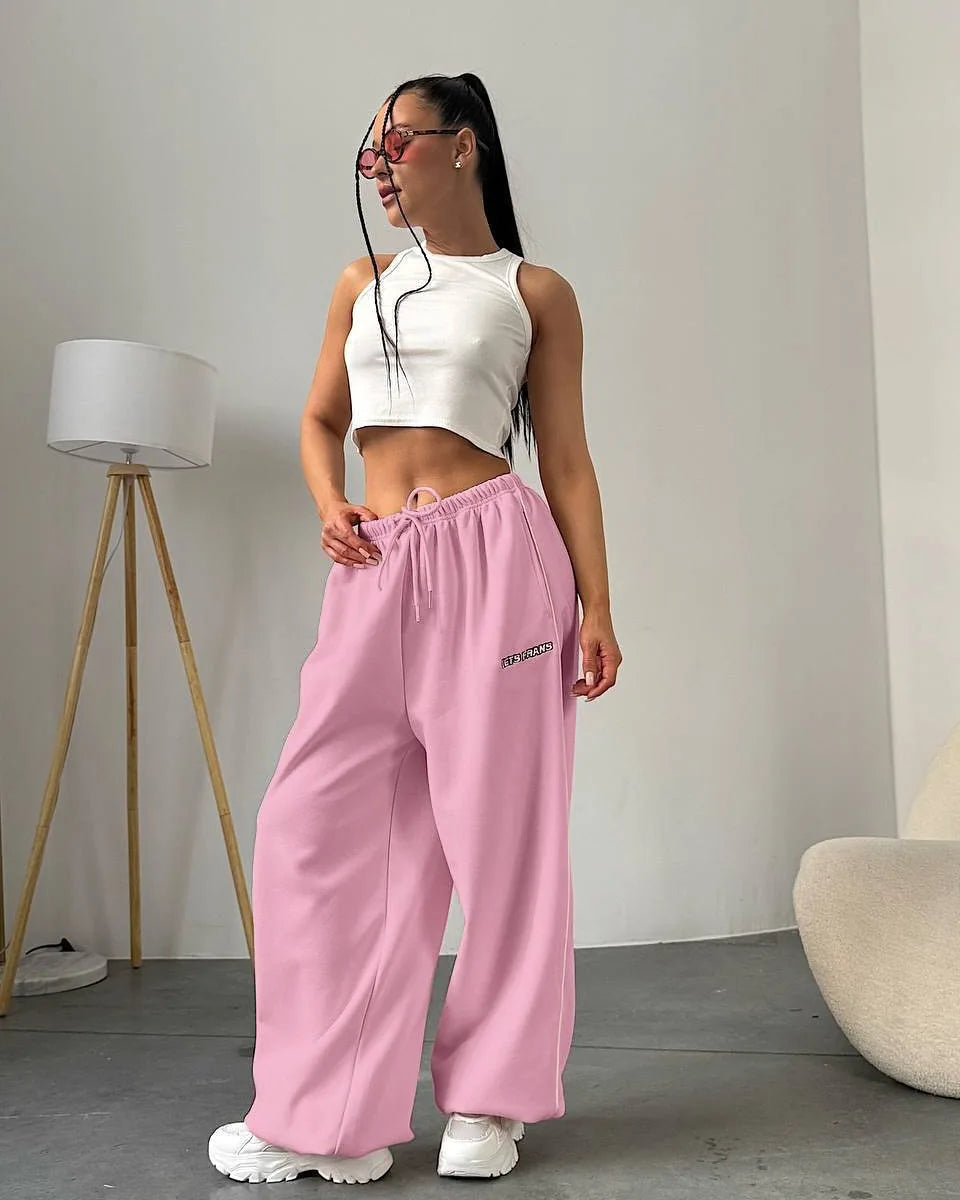 Basic Striped Sweatpants