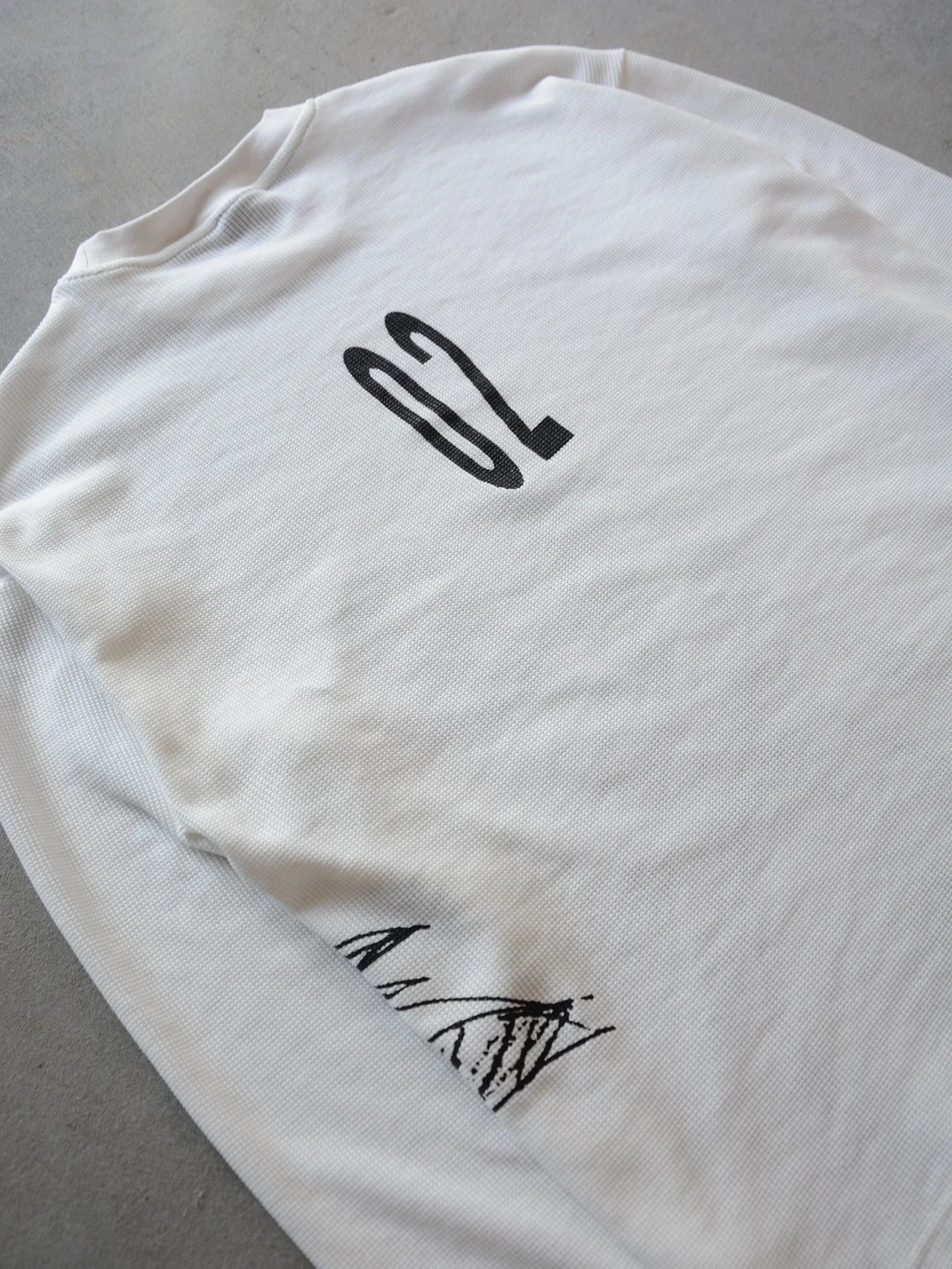 Waffle longsleeve "Angel"