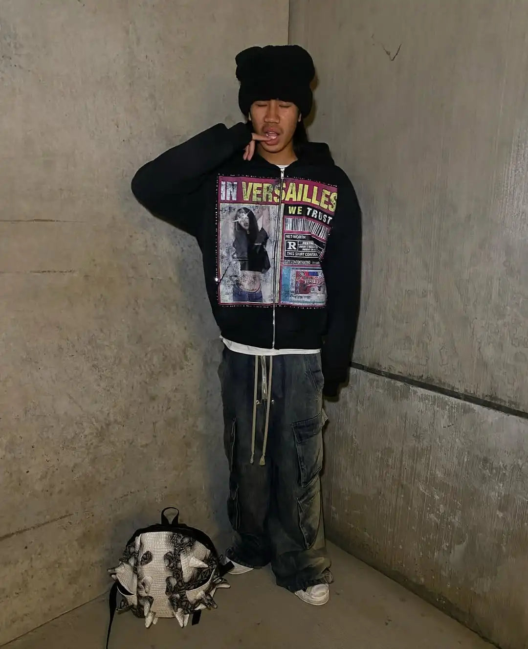 Graphic Hoodie 'In Versailles'