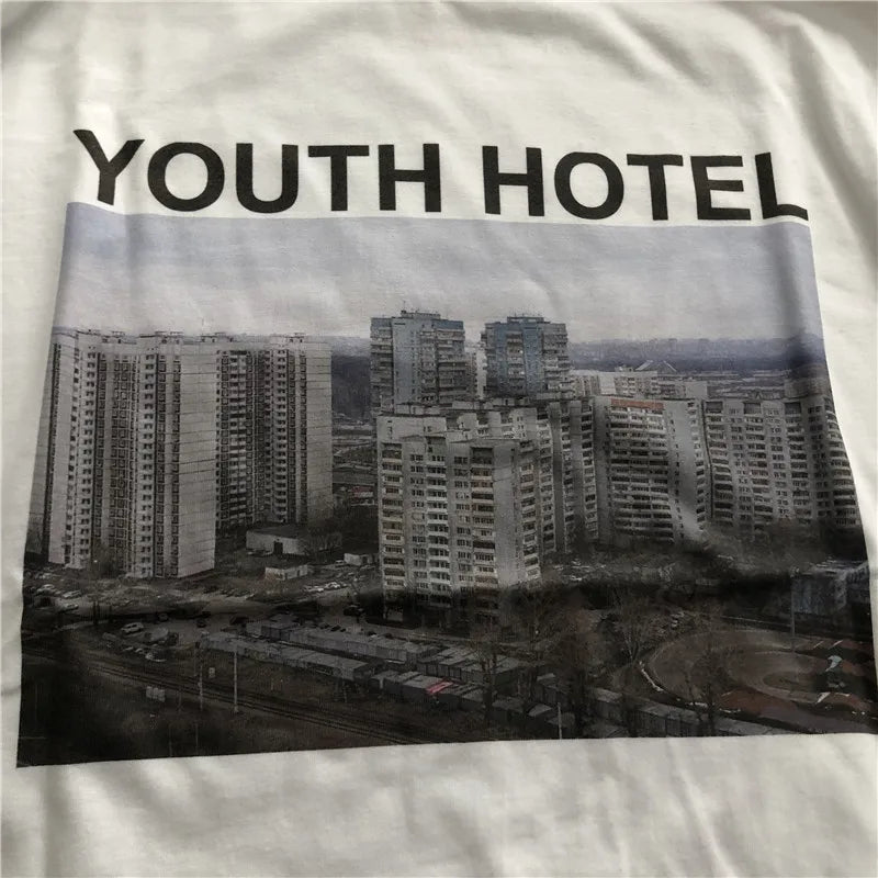 Graphic Longsleeve 'Youth Hotel'