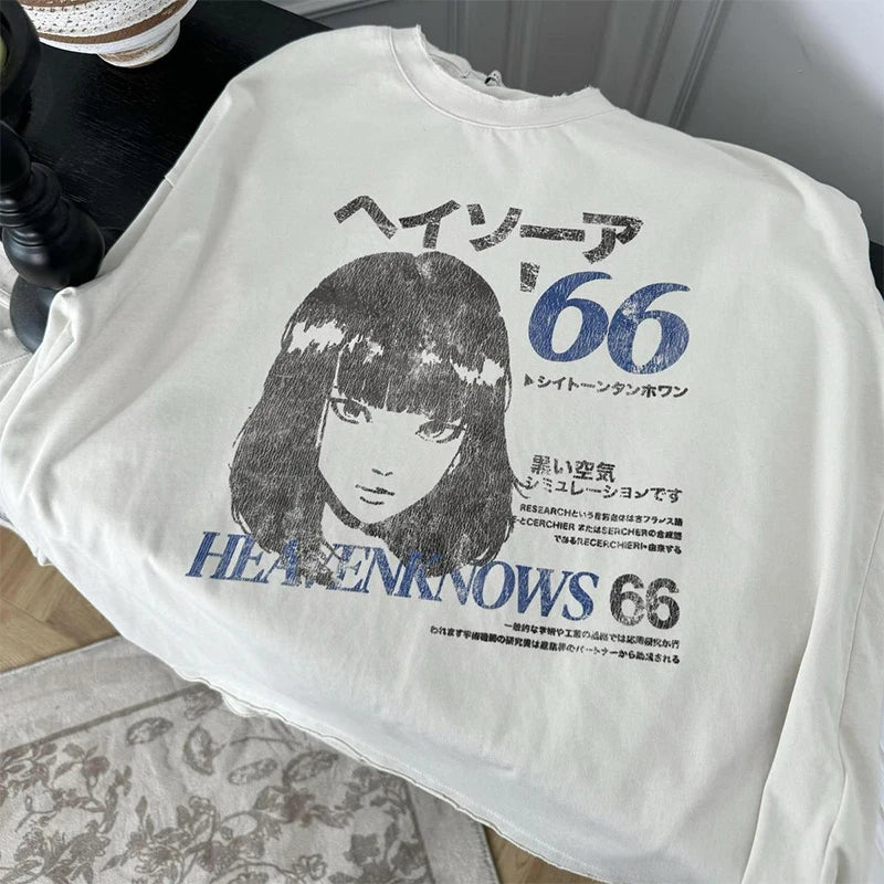 Graphic Longsleeve 'Heavenknows'