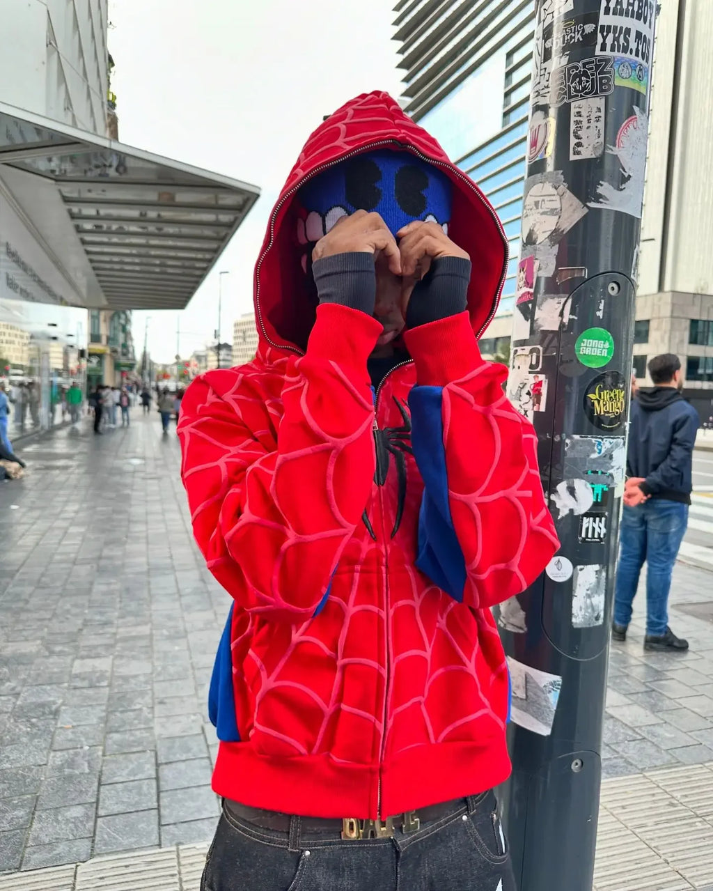Spider Zip Up Hoodie