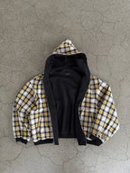 Reversible checker Hoodie