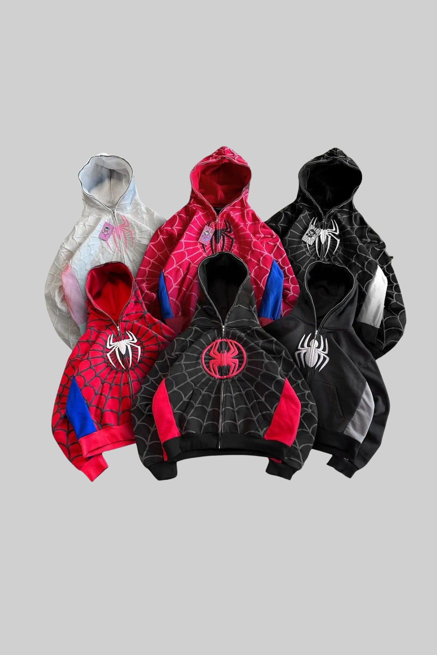 Spider Zip Up Hoodie